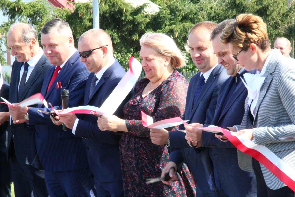 otwarcie przebudowanej drogi powiatowej Nr 1551L